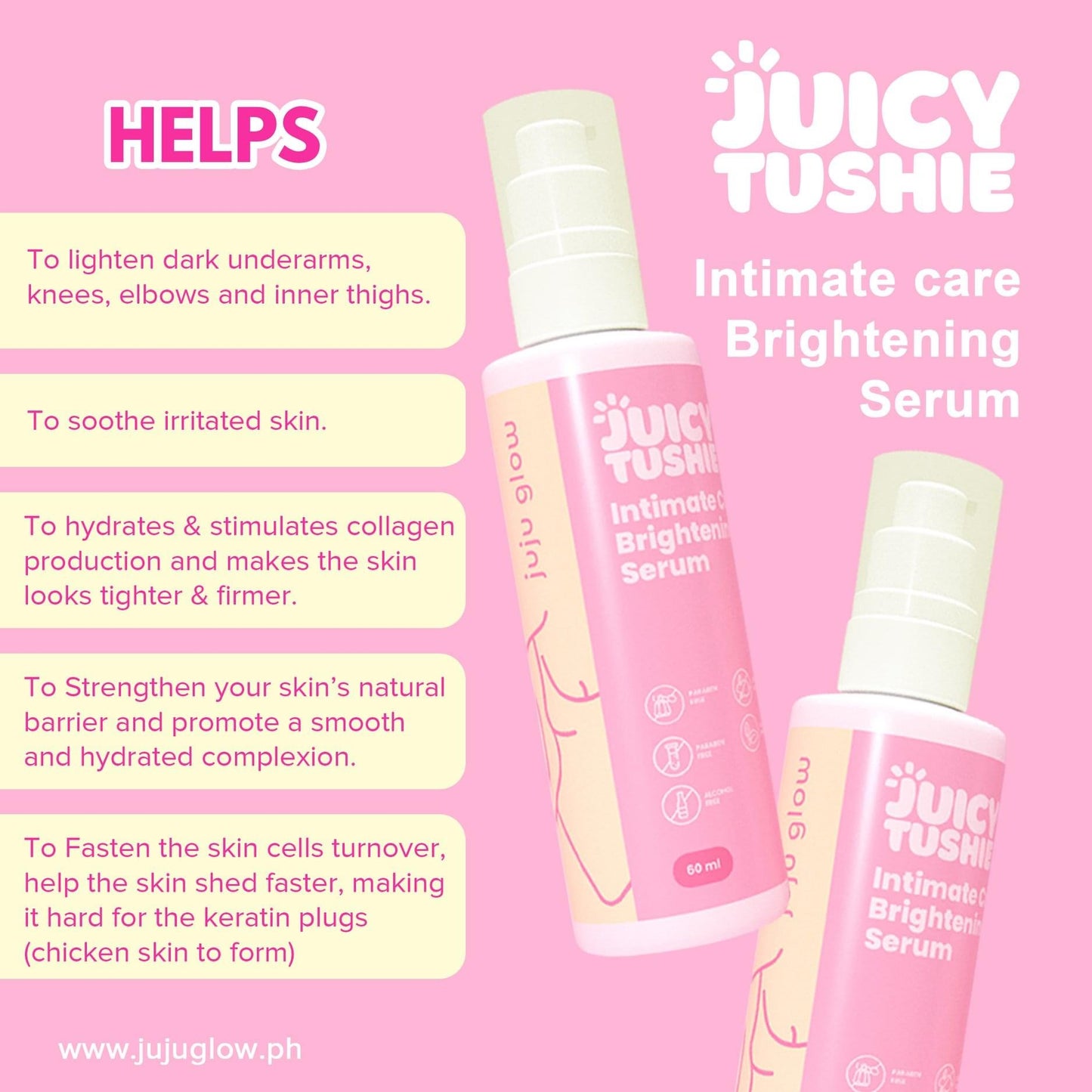 Juicy Tushie Intimate Care Brightening Serum