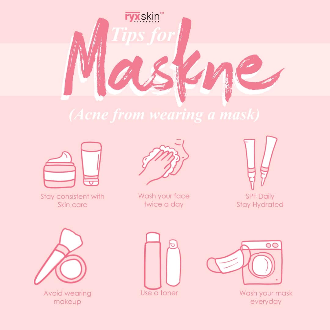Raise your hand if you’re experiencing “MASKNE” 🙋🏻‍♀️