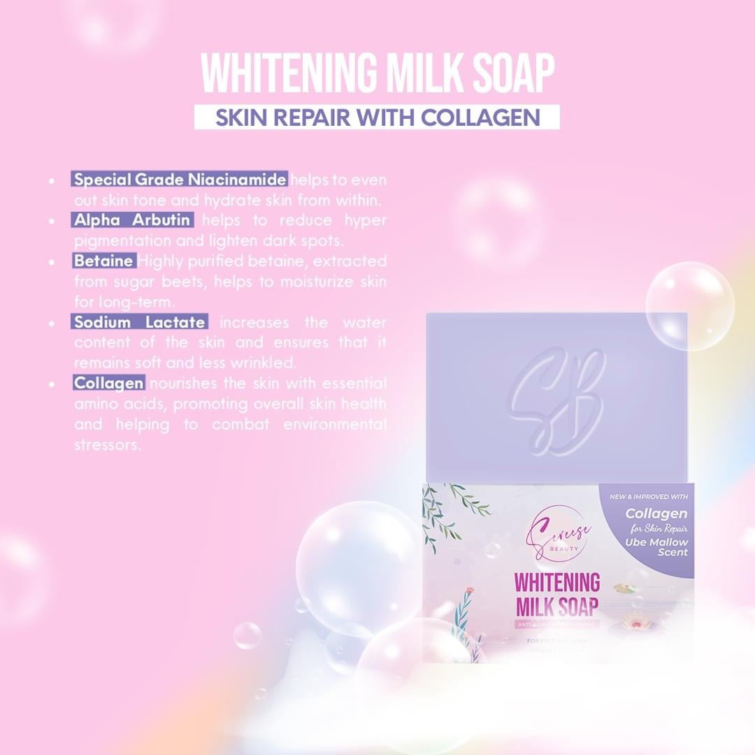 Sereese Whitening Milk Soap