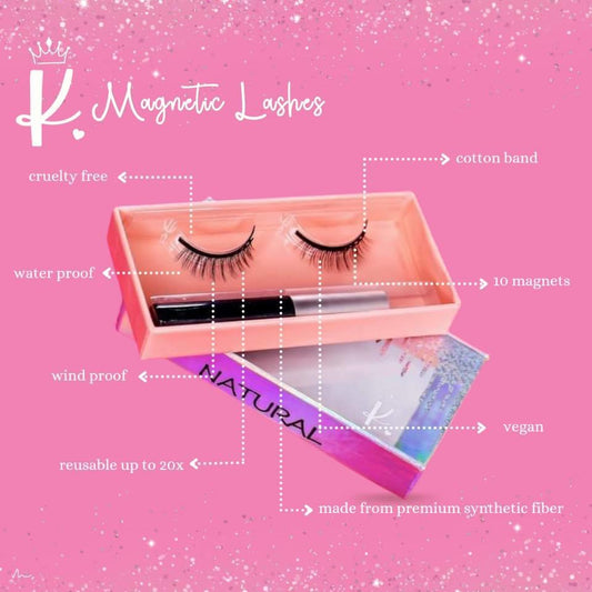 K Magnetic Lashes Faux Mink Collection